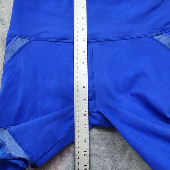 Fabletics Pants Womens L Blue Define PowerHold High-Waisted Legging Workout Yoga - Picture 7 of 10